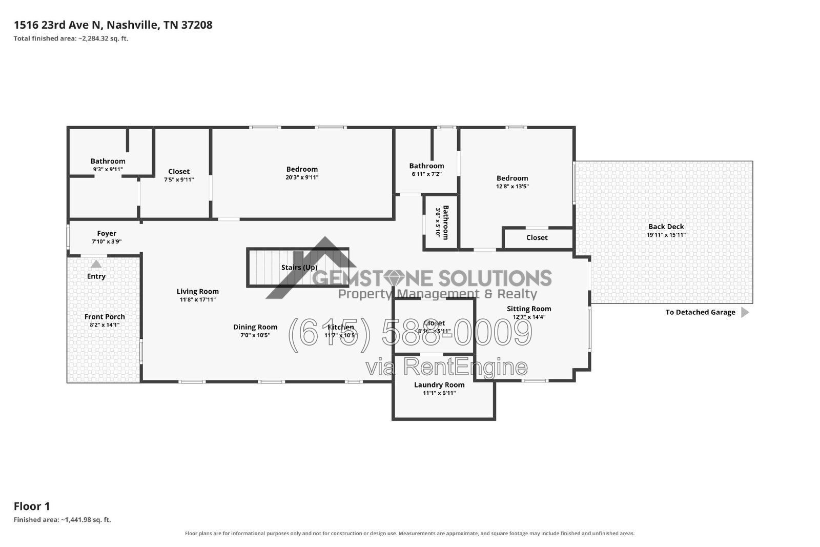 Spacious 6-Bedroom Nashville Home property image