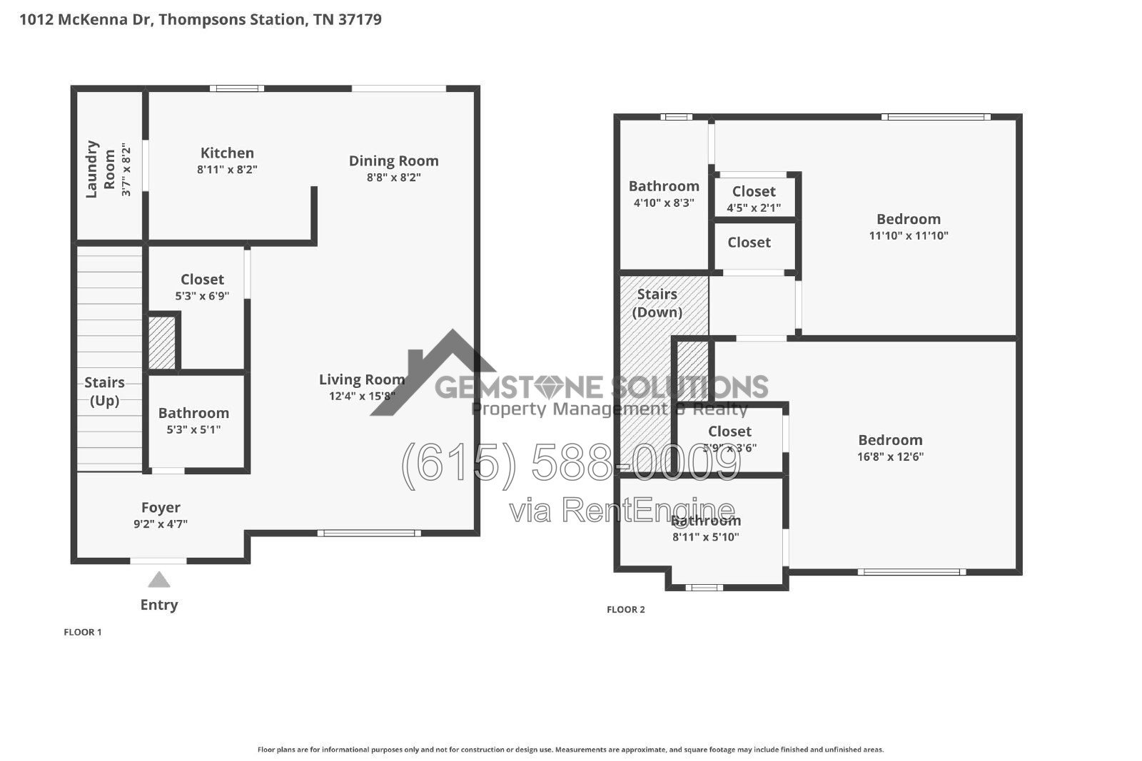 Beautiful 2-bedroom, 2.5-bath townhome in Thompson’s Station property image