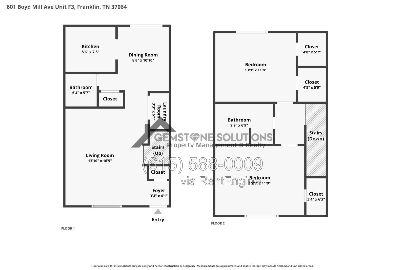 One-of-a-Kind 2-bedroom, 1.5-bathroom Laurelwood Townhome Near Downtown Franklin! property image